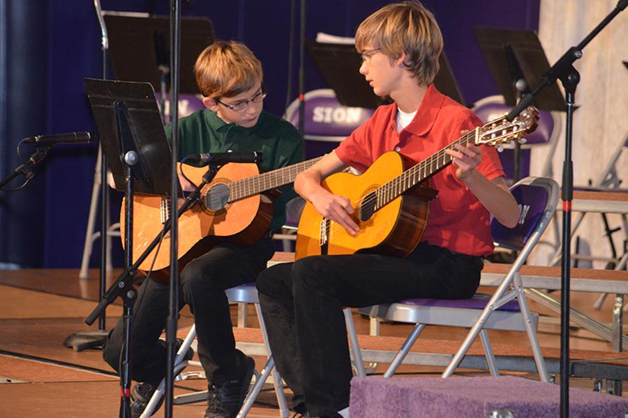 Holiday Concert Combines Kindergarten through 12th Grades 