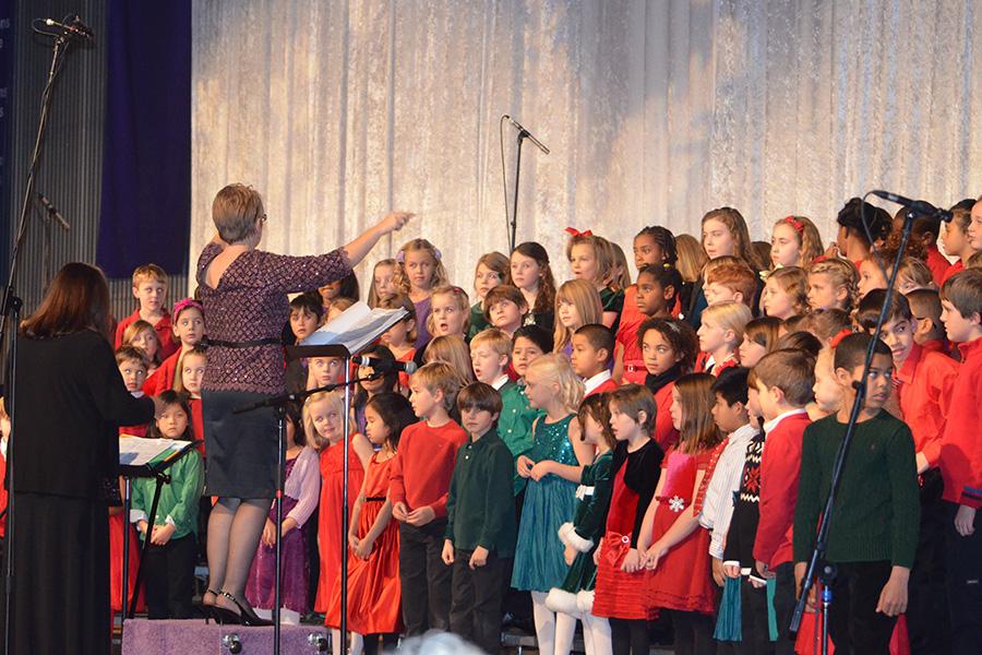 Holiday Concert Combines Kindergarten through 12th Grades 