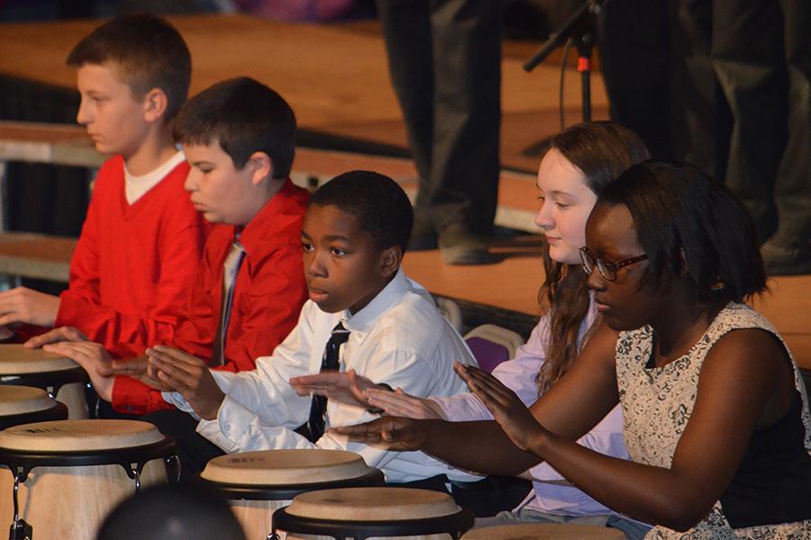 Holiday Concert Combines Kindergarten through 12th Grades 
