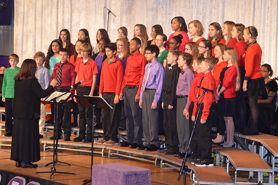 Holiday Concert Combines Kindergarten through 12th Grades 
