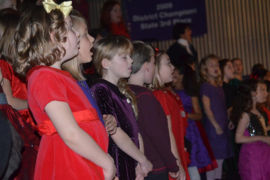 Holiday Concert Combines Kindergarten through 12th Grades 