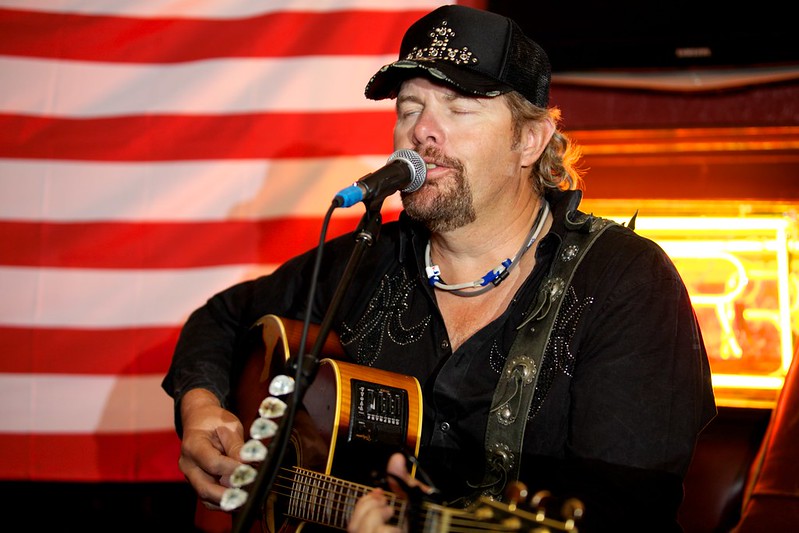 Famed country star Toby Keith died Monday morning 