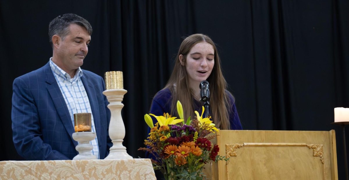 Intergenerational Mass has heart warming reflections lead by senior Maeve Riley and her father, Mike Riley as they share their growing faith journey.